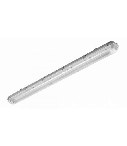G-TECH Oprawa hermetyczna 2x150 T8 LED-J, G13, AC220-240V, 50/60Hz, IP65, IK06, ABS/PS, szary GTV GT-HEL258-00