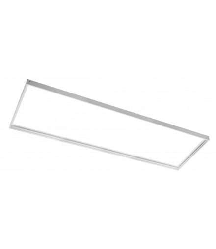 G-TECH Rama do montażu natynkowego paneli LED 30x120cm (TYPU KING, PRINCE, INNOVO), bez śrub, biała GTV GT-RM30X120-00
