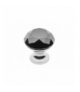 Gałka Crystal Palace B 30 mm (CHROME + BLACK CRYSTAL) GTV GZ-CRPB30-A1