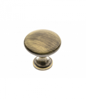 Gałka znalowa TERNI antyczny mosiądz szczotkowany GTV GZ-TERNI-1-09