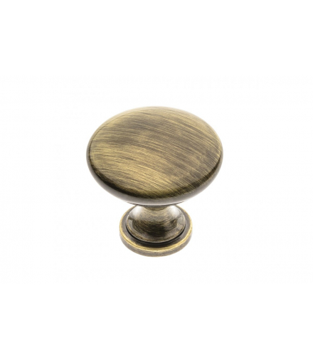 Gałka znalowa TERNI antyczny mosiądz szczotkowany GTV GZ-TERNI-1-09