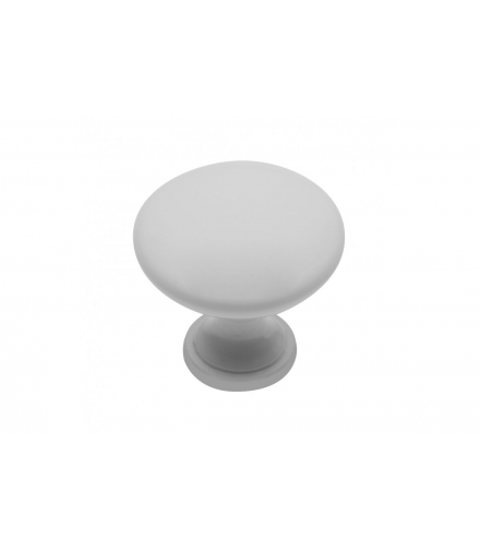 Gałka znalowa TERNI biały połysk GTV GZ-TERNI-1-10