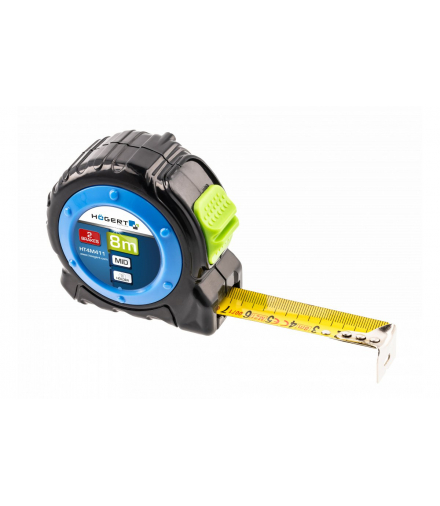 Miara zwijana 8m 25mm stalowa GTV HT4M411