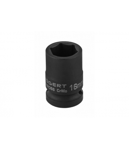 Nasadka udarowa 1/2" 16mm krótka GTV HT4R066