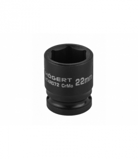 Nasadka udarowa 1/2" 22mm krótka GTV HT4R072