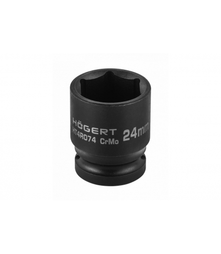 Nasadka udarowa 1/2" 24mm krótka GTV HT4R074