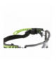 LOTZEN okulary ochronne bezbarwne/zielone uni GTV HT5K011