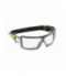 LOTZEN okulary ochronne bezbarwne/zielone uni GTV HT5K011