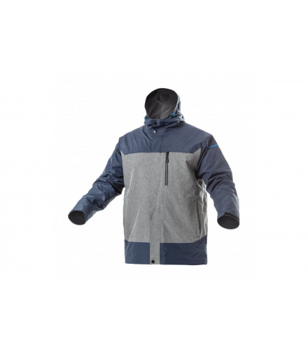 TANGER kurtka przeciwdeszczowa granatowo/niebieska XL (54) GTV HT5K248-XL