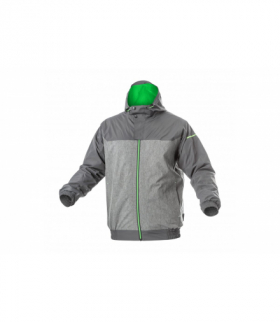 HEINER kurtka przeciwdeszczowa ciemno szara/zielona XL (54) GTV HT5K249-XL