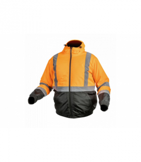 OKER kurtka ostrzegawcza ocieplana pomarańczowa 2XL (56) GTV HT5K331-2XL