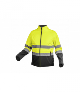 EXTER kurtka ostrzegawcza softshell żółta 2XL (56) GTV HT5K335-2XL