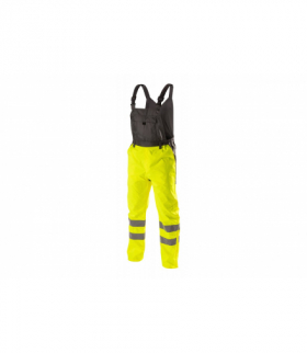 VOLME ogrodniczki ostrzegawcze przeciwdeszczowe żółte M (50) GTV HT5K342-M