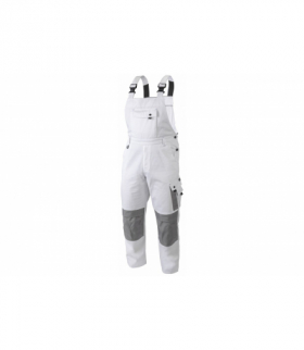 SALM ogrodniczki ochronne białe 2XL (56) GTV HT5K362-2XL