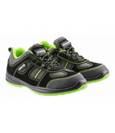 PLAUER półbuty ochronne SB SRA czarno/zielone 45 GTV HT5K566-45