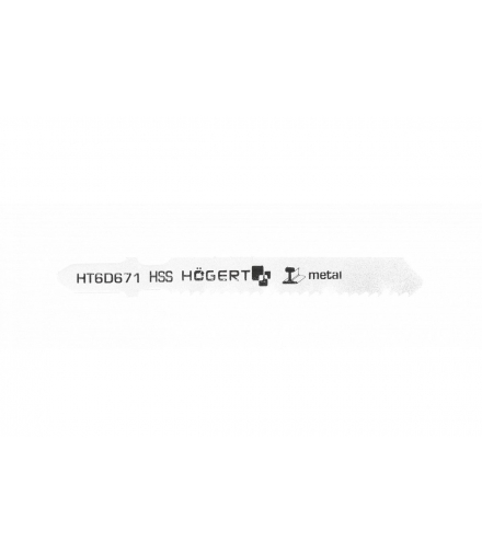 Brzeszczot do cięcia metalu 12TPI 76mm 5szt GTV HT6D671