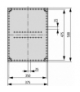 CI45E-200 - Obudowa izolacyjna, +wytłoczenia, WxSxG 500x375x225mm Eaton 001891