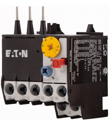 ZE-2,4 - Ochronny przekaźnik silnikowy, 1.6-2.4A, 1zz+1zr Eaton 014479
