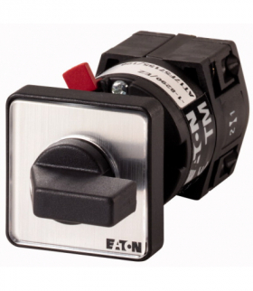 TM-1-8175/EZ - Łącznik sterowniczy, 1b, Ie 12A, TC I-START, 45°, Z samopowrotem, 48x48mm, montaż centralny Eaton 015690