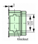 CI43-125 - Obudowa izolacyjna, góra+dół otwarte, WxSxG 250x375x150mm Eaton 017527