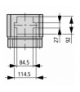 CI23E-125 - Obudowa izolacyjna, +wytłoczenia, WxSxG 250x187.5x150mm Eaton 019570