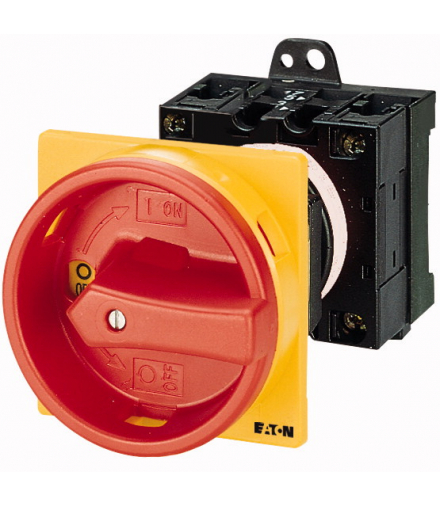 T3-4-8344/V/SVB - Wyłącznik główny, T3, 32 A, montaż pośredni, 4 Zespół montażowy/zespoły montażowe, 8-biegunowe, Funkcja WYŁĄCZ