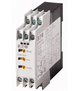 ETR4-70-A - Przekaźnik czasowy, 2W, 0.05s-100h, obsługa wielofunkcyjna, 24-240VAC/DC, przyłącze potencjału Eaton 031888