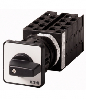 T0-8-8372/EZ - Przełącznik, 8b, Ie 12A, TC 1-2, 90°, bez samopowrotu, 48x48mm, montaż centralny Eaton 034102