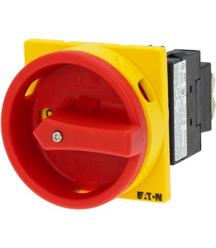 T0-2-1/EA/SVB - Wyłącznik główny, T0, 20 A, montaż, 2 Zespół montażowy/zespoły montażowe, 3-biegunowe, Funkcja WYŁĄCZNIKA AWARYJ