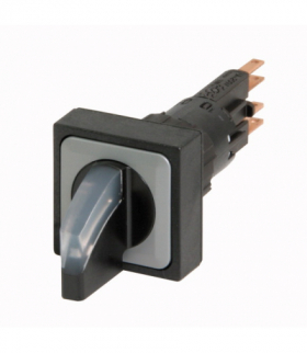 Q25LWK1R-WS - Przełącznik podświetlany, 2 położenia, biały, bez samopowrotu Eaton 040661