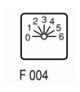 TM-3-8244/EZ - Łącznik zakresowy, 1b, Iu 10A, TC 0-6, 45°, bez samopowrotu, 30x30mm, montaż centralny Eaton 045495