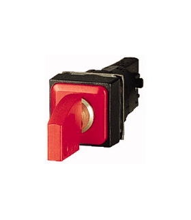 Q18S3-RT - Napęd z kluczykiem, 3 położenia, czerwona, Z samopowrotem Eaton 046842