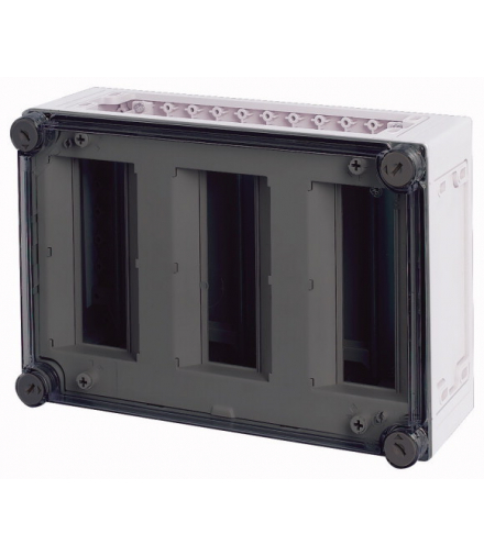 AV/I43-125 - Skrzynka bezpiecznika samoczynnego, IP65, szyna montażowa pionowa, WxSxG 250x375x150mm Eaton 047954