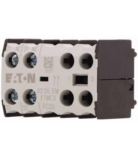 31DILE - Moduł wyłącznika pomocniczego, 4-biegunowe, 3 zestyk zwierny, 1 zr, Mocowanie do płyty czołowej, Zaciski śrubowe, DILE(