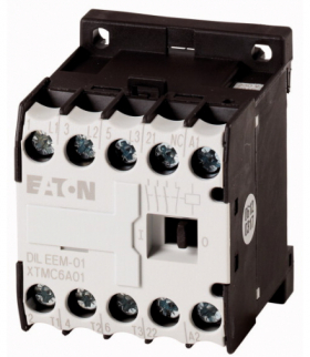 DILEEM-01-G(48VDC) - Stycznik mocy, 3b+1ZR, 3kW/400V/AC3 Eaton 051648