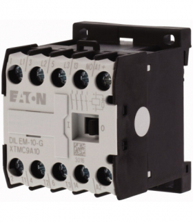 DILEM-10(400V50HZ,440V60HZ) - Stycznik mocy, 3b+1ZZ, 4kW/400V/AC3 Eaton 051788