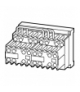 DIULEM/21/MV(230V50HZ,240V60HZ) - Kombinacja styczników nawrotnych, 3b, +2zz wolny, 4kW/400V/AC3 Eaton 051849