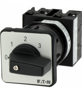 T0-2-8241/EZ - Łącznik zakresowy, 1b, Ie 12A, TC 0-3, 45°, bez samopowrotu, 48x48mm, montaż centralny Eaton 053089