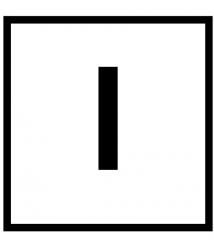 20TQ25 - Wkładka przycisku, biała symbol Start/Wł. Eaton 054507