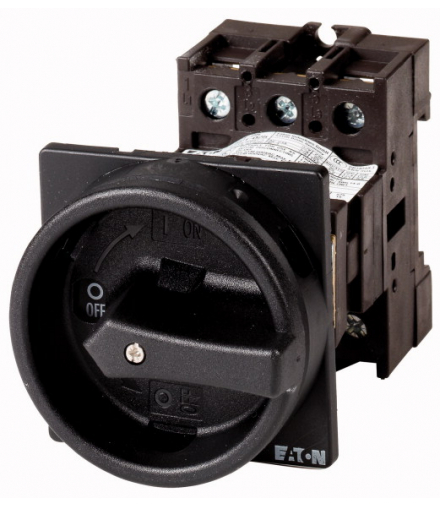 P1-25/V/SVB-SW/N/HI11 - Wyłącznik główny, P1, 25 A, montaż pośredni, 3-biegunowe + N, 1 Zestyk zwierny, 1 Styk rozwierny, Funkcj