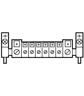 N23RS18 - Szyna N do obudowy bezpiecznikowej Eaton 055870