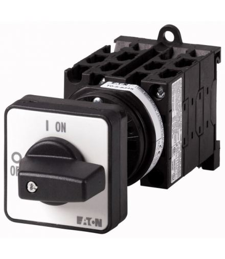 T0-5-8281/Z - Łącznik zakresowy, 3b, Ie 12A, TC 0-3, 45°, bez samopowrotu, 48x48mm, montaż pośredni Eaton 057836