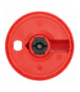 SVB-T0 - Pokrętło z krótkim piórkiem, czerwona, zamykany z kłódką, do T0 Eaton 057892