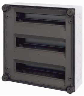 AV/I44-125 - Skrzynka bezpiecznika samoczynnego, IP65, szyna montażowa pionowa, WxSxG 375x375x150mm Eaton 059819