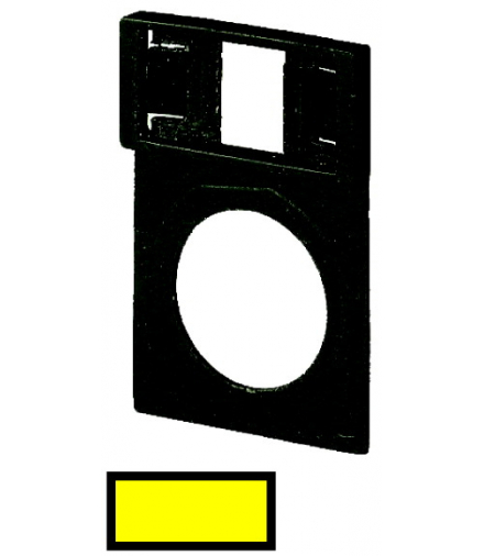 Q25TGE-05 - Mocowanie, +tabliczka, czyste żółte Eaton 063259
