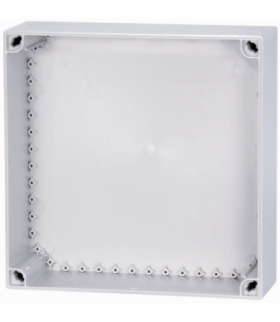 U-CI44X - Skrzynka dolna, gładkie ścianki, WxSxG 375x375x120mm Eaton 067401