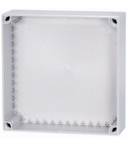 U-CI44X - Skrzynka dolna, gładkie ścianki, WxSxG 375x375x120mm Eaton 067401