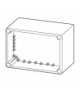 U-CI44X - Skrzynka dolna, gładkie ścianki, WxSxG 375x375x120mm Eaton 067401