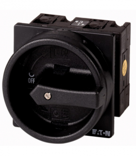 T3-1-8200/EA/SVB-SW - Wyłącznik główny, T3, 32 A, montaż, 1 Zespół montażowy/zespoły montażowe, 1-biegunowe, Funkcja ZATRZYMANIA