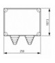 KST32-150 - Obudowa, z zaciskami kablowymi i podporami kablowymi, WxSxG 187.5x250x175mm Eaton 072147